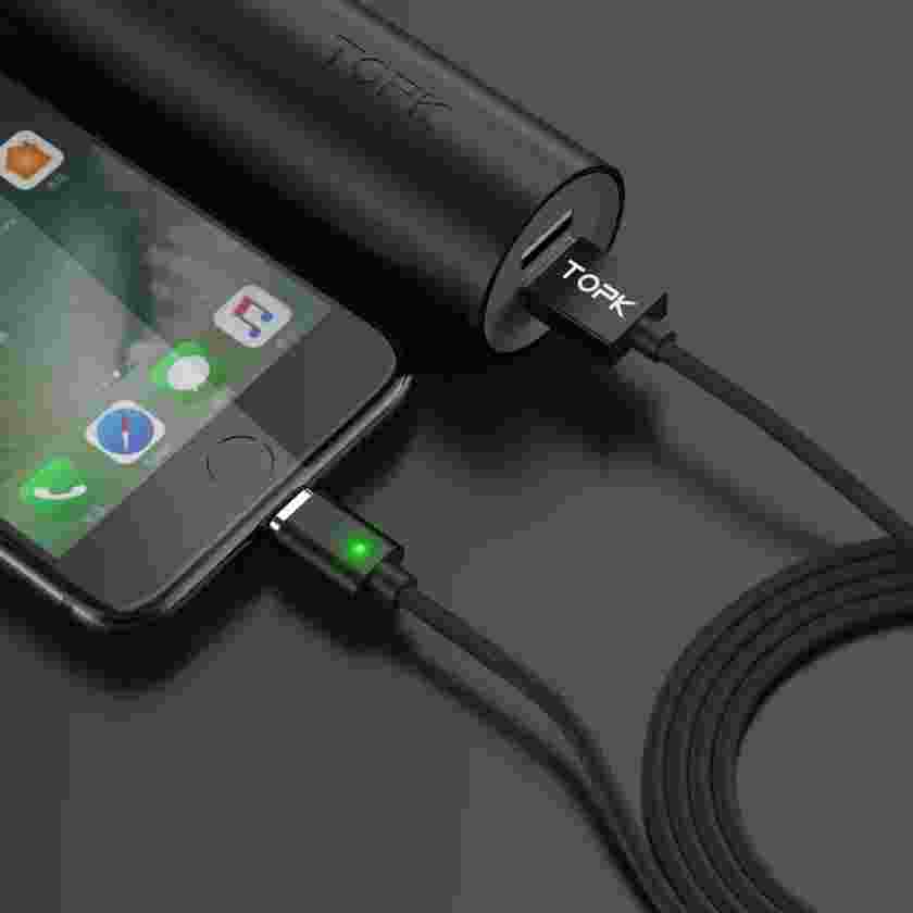 Topk magnet charger cable